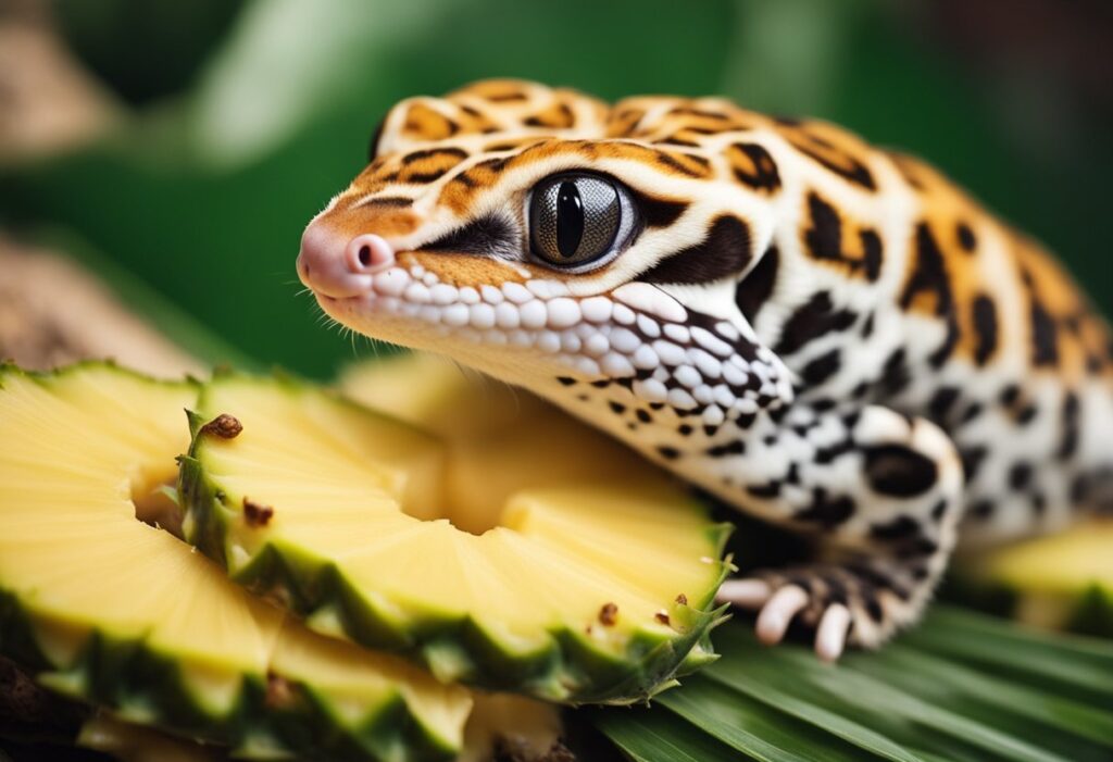 Can Leopard Geckos Eat Pineapple