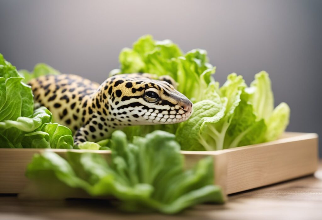 Can Leopard Geckos Eat Romaine Lettuce