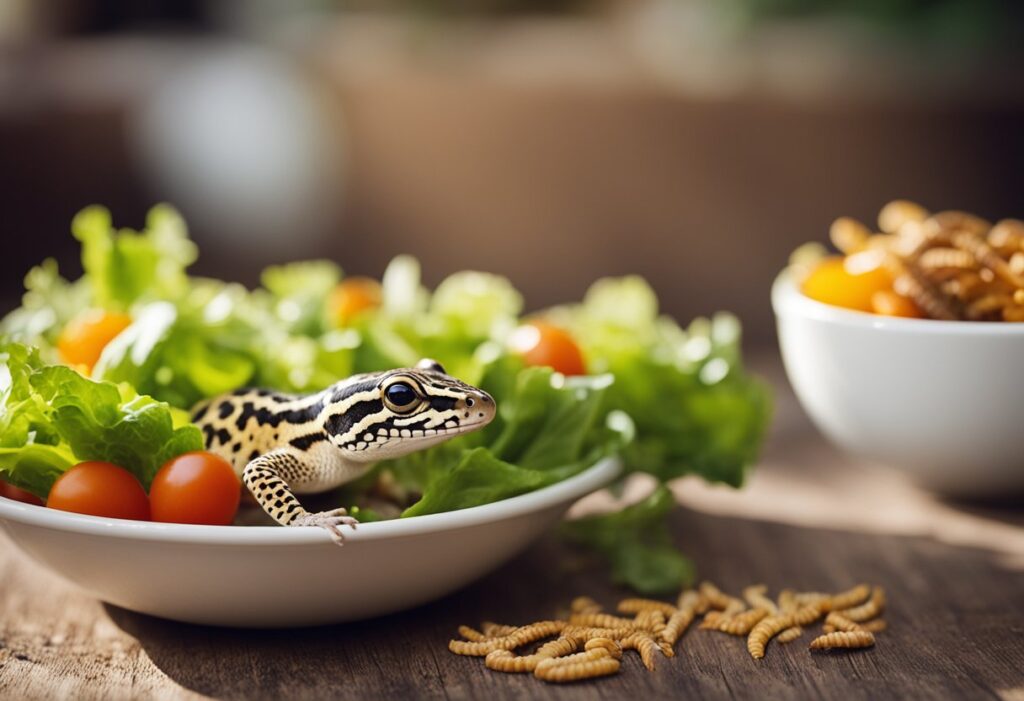 Can Leopard Geckos Eat Salad