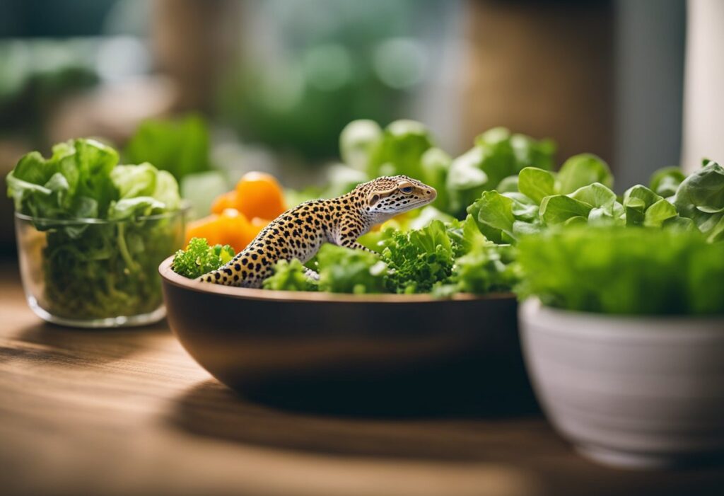 Can Leopard Geckos Eat Salad