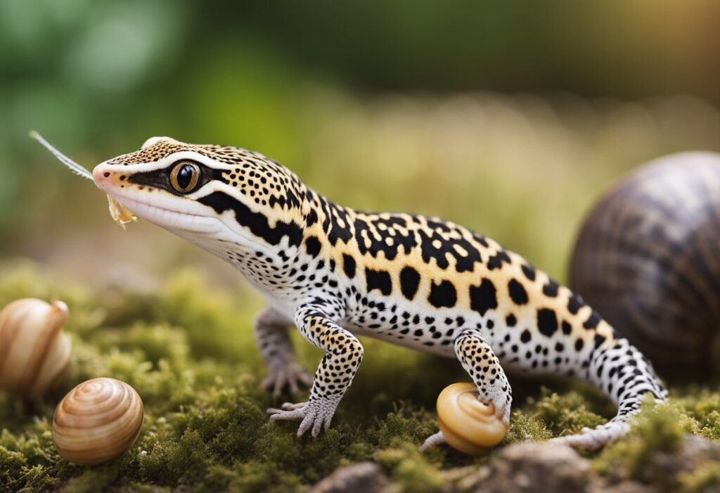 Can Leopard Geckos Eat Snails