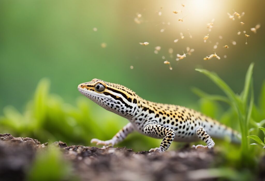 Can Leopard Geckos Eat Flying Grasshoppers