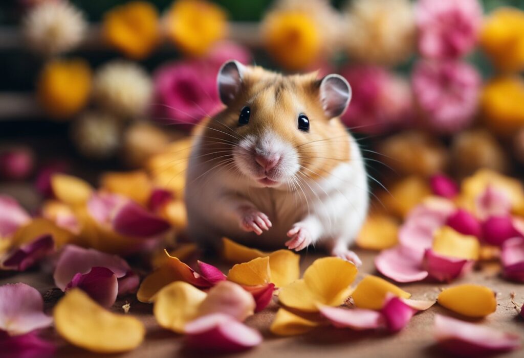 Can Hamsters Eat Rose Petals