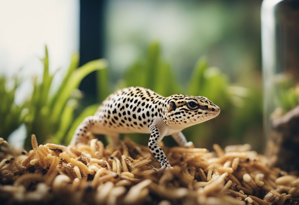 Can Leopard Geckos Eat Dried Mealworms