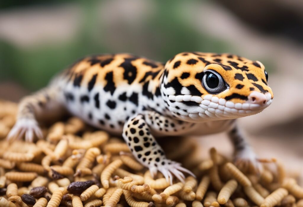 Can Leopard Geckos Eat Dried Mealworms