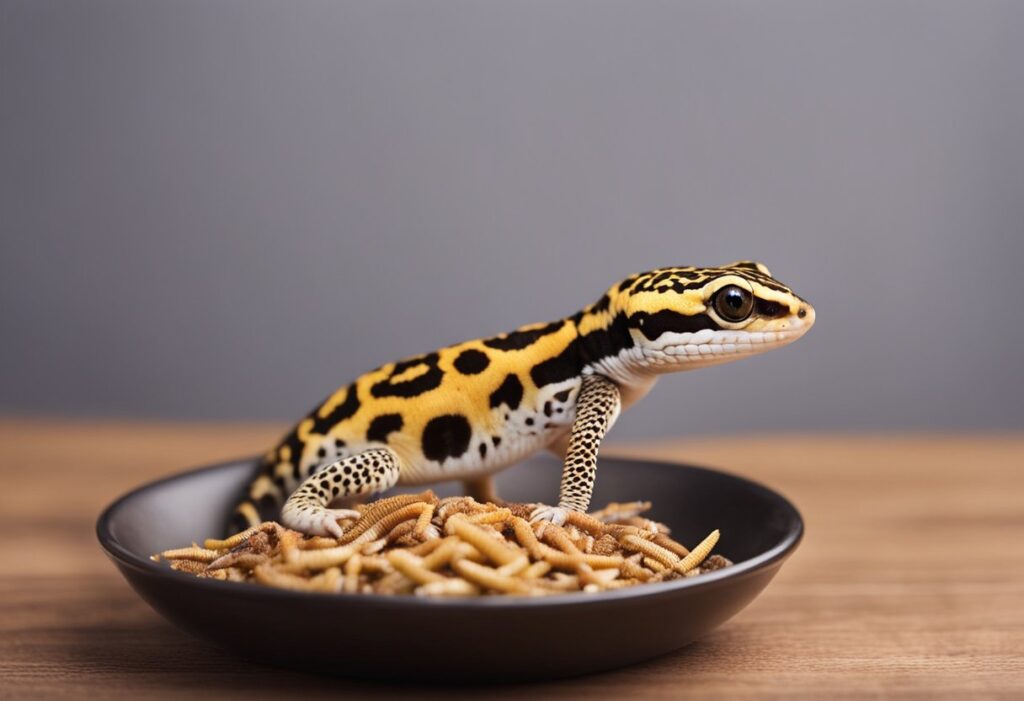 Can Leopard Geckos Eat Dried Mealworms