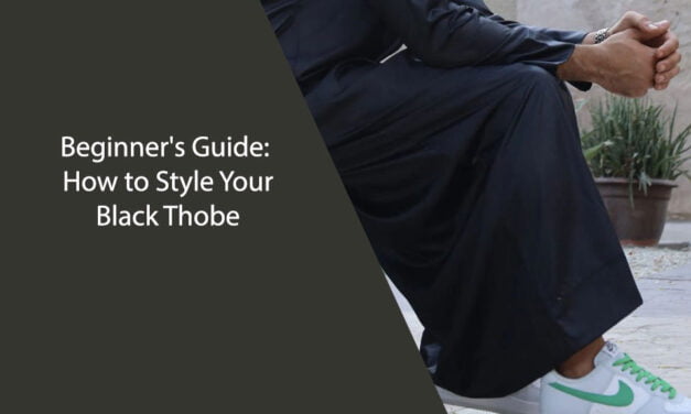 Beginner’s Guide: How to Style Your Black Thobe