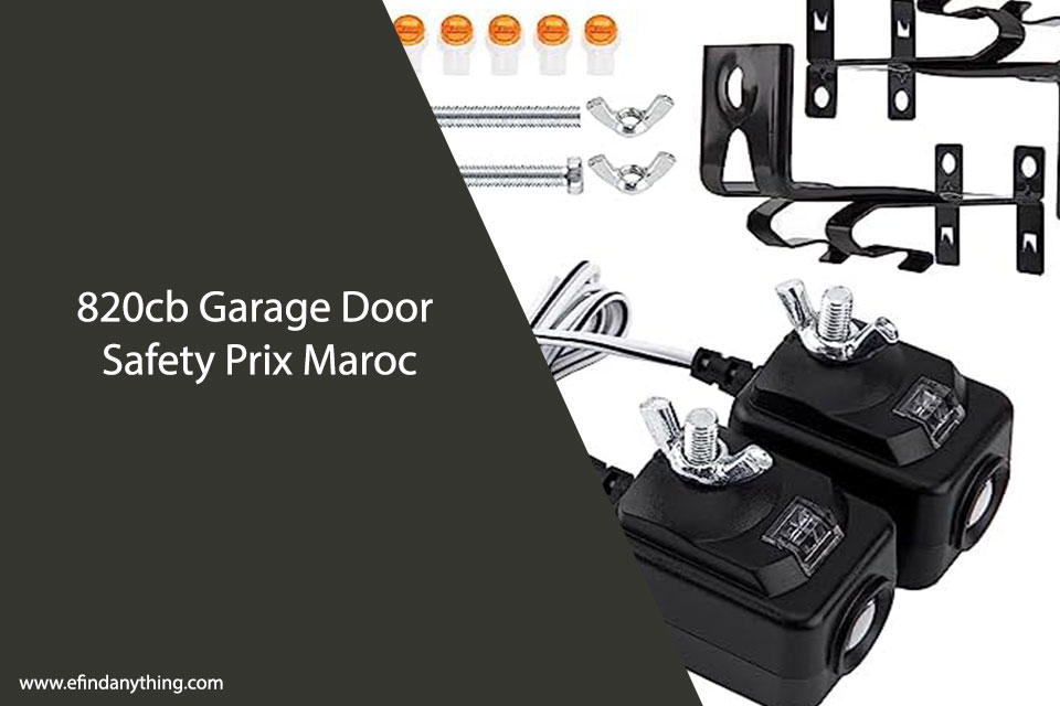 820cb Garage Door Safety Prix Maroc: Ensuring Secure Home Access in Morocco