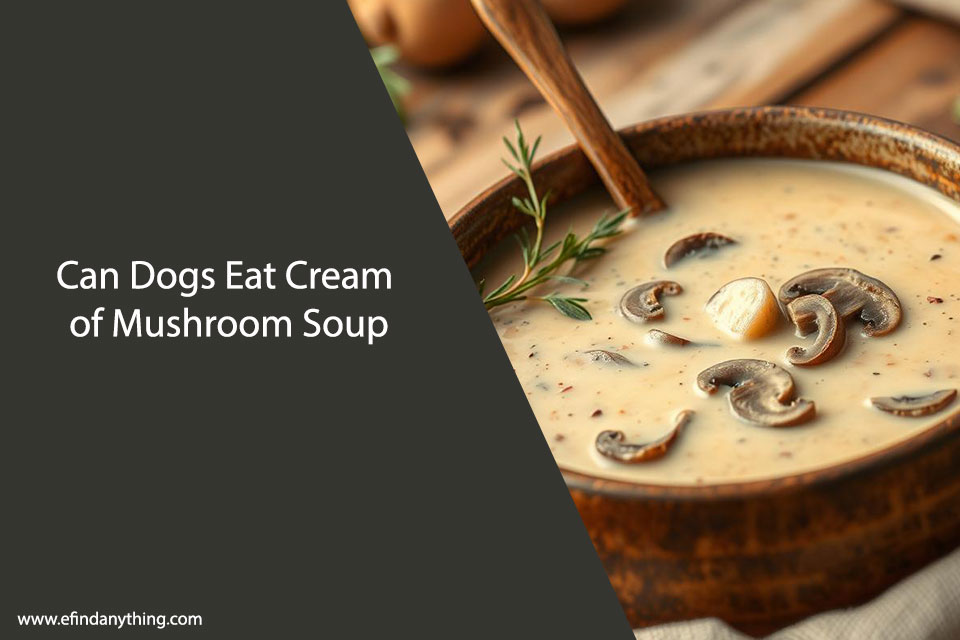 Can Dogs Eat Cream of Mushroom Soup: Facts & Safety