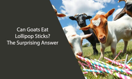 Can Goats Eat Lollipop Sticks? The Surprising Answer