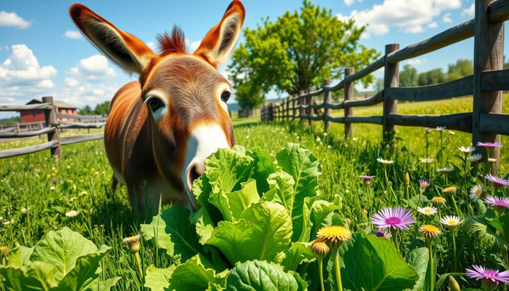 Can Donkeys Eat Lettuce