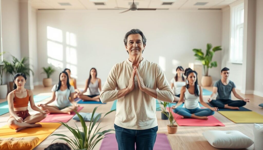 Instructors who might greet their classes with "Namaste"